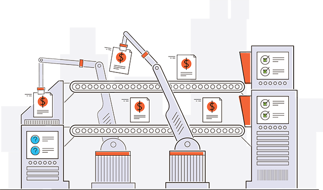 business automation illustration