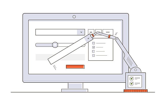 representation of electronic form design tool