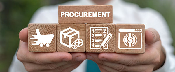 showing blocks related to procurement