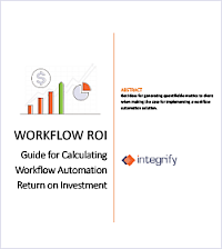 Workflow ROI Worksheet eBook